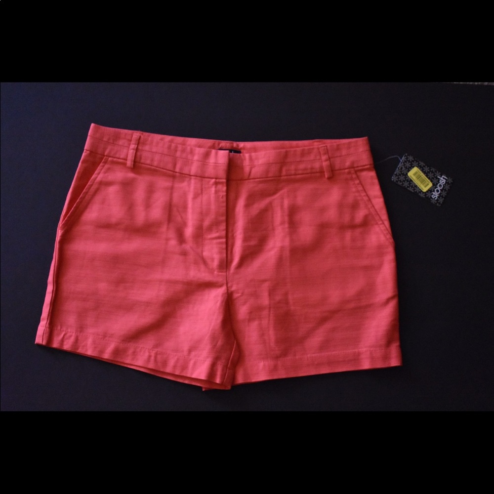 Orange Stoosh Shorts